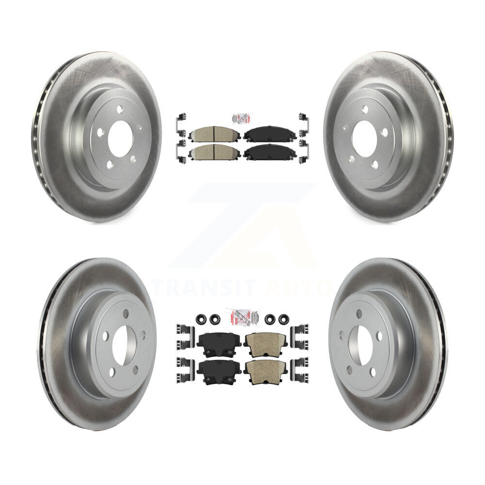 disc rotors and ceramic brake pads-kga-101803 - Kit.bestparts.ca