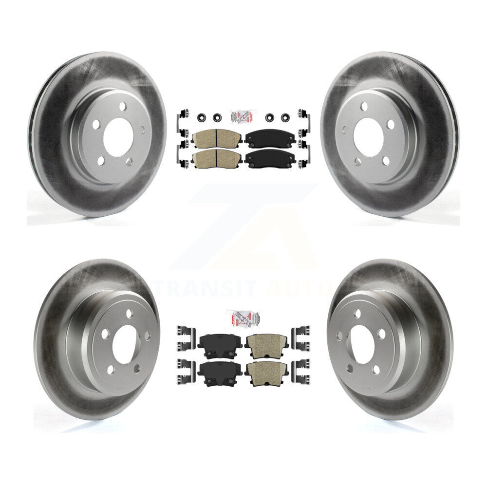 Disc Rotors and Ceramic Brake Pads Kit-KGA-101805 - Kit.bestparts.ca Kit.bestparts.ca