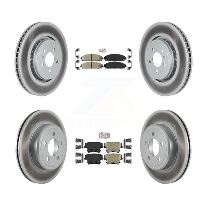 Coated Disc Rotors and Ceramic Brake Pads Kit-KGA-101807 - Kit.bestparts.ca
