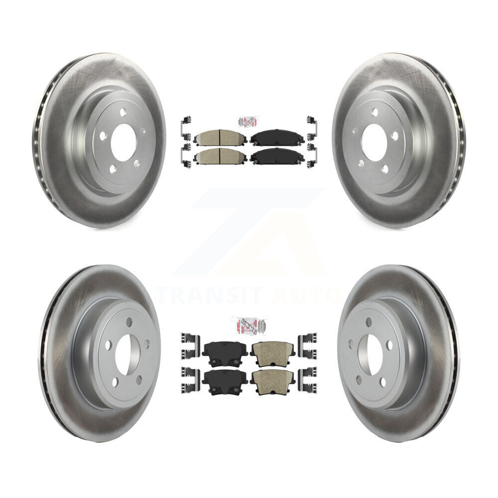 Disc Rotors and Ceramic Brake Pads Kit-KGA-101808 - Kit.bestparts.ca