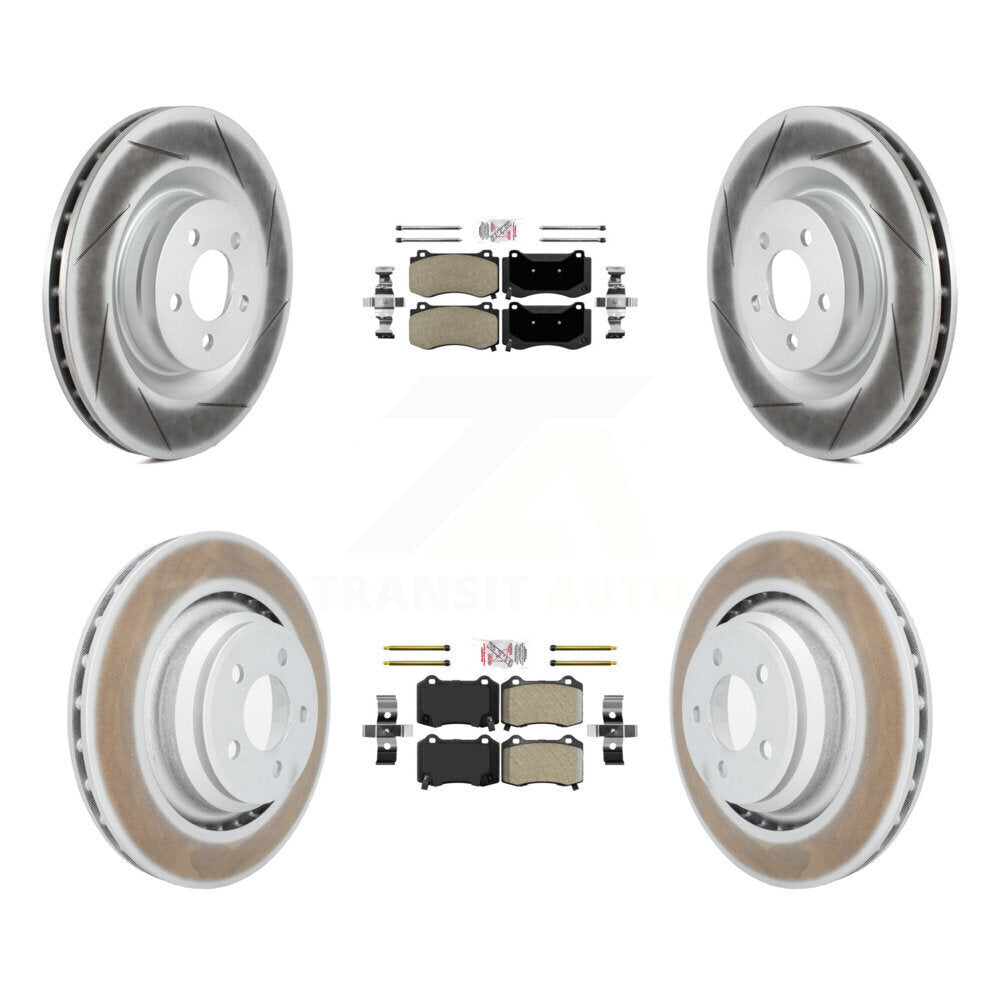 Disc Rotors and Semi-Metallic Brake Pads Kit-KGA-101812 - Kit.bestparts.ca