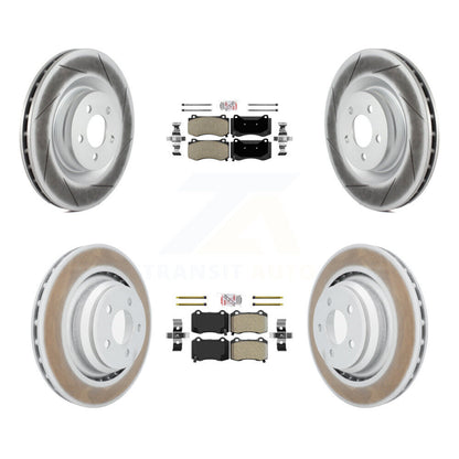 Disc Rotors and Semi-Metallic Brake Pads Kit-KGA-101812 - Kit.bestparts.ca