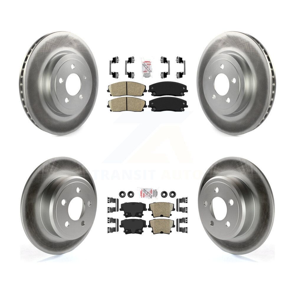 disc rotors and ceramic brake pads-kga-101817 - Kit.bestparts.ca