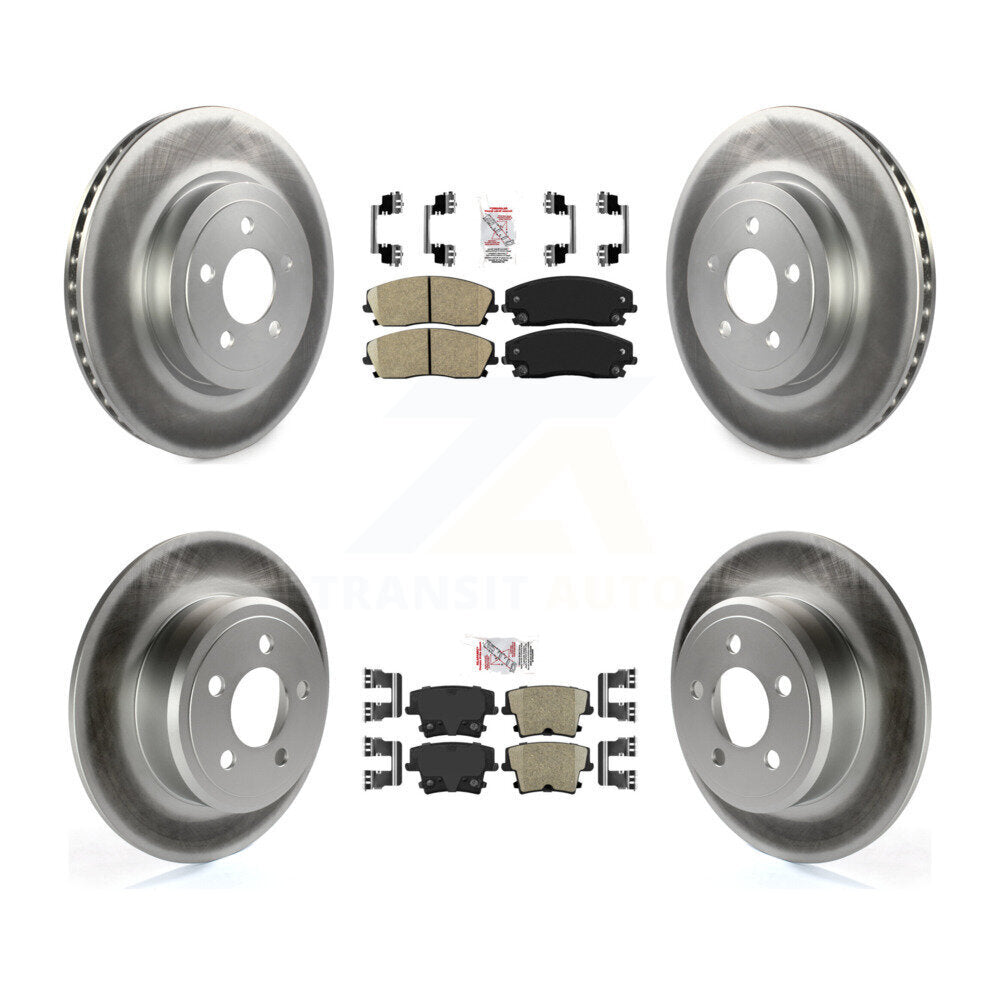 Disc Rotors and Ceramic Brake Pads Kit-KGA-101819 - Kit.bestparts.ca Kit.bestparts.ca