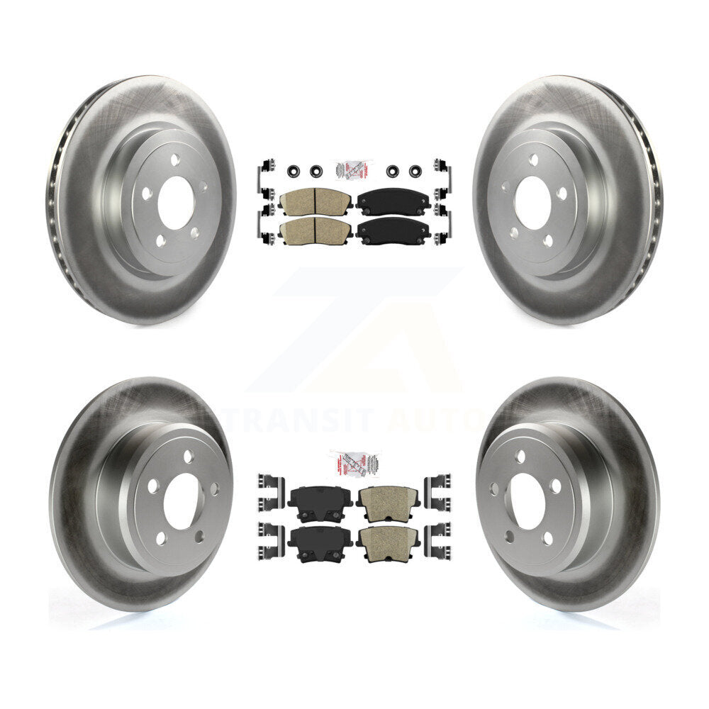 Disc Rotors and Ceramic Brake Pads Kit-KGA-101820 - Kit.bestparts.ca