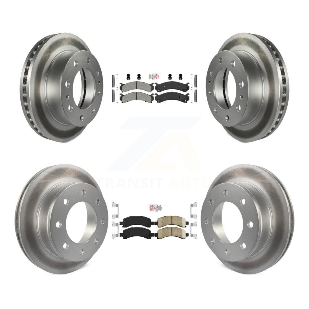 Disc Rotors and Semi-Metallic (Front) & Ceramic (Rear) Brake Pads Kit-KGA-101851 - Kit.bestparts.ca Kit.bestparts.ca