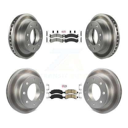 Disc Rotors and Semi-Metallic (Front) & Ceramic (Rear) Brake Pads Kit-KGA-101851 - Kit.bestparts.ca