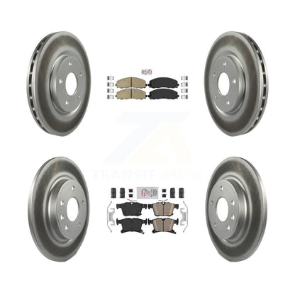 Disc Rotors and Ceramic Brake Pads Kit-KGA-101854 - Kit.bestparts.ca