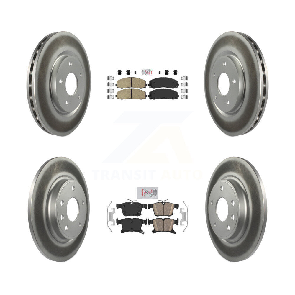 Disc Rotors and Ceramic Brake Pads Kit-KGA-101855 - Kit.bestparts.ca