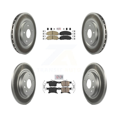 Disc Rotors and Ceramic Brake Pads Kit-KGA-101855 - Kit.bestparts.ca