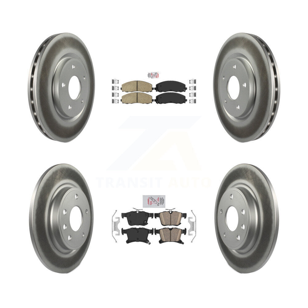 Disc Rotors and Ceramic Brake Pads Kit-KGA-101856 - Kit.bestparts.ca