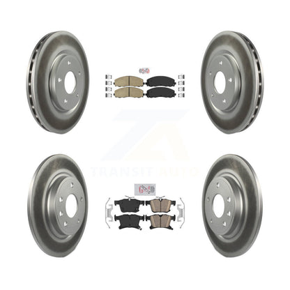 Disc Rotors and Ceramic Brake Pads Kit-KGA-101856 - Kit.bestparts.ca