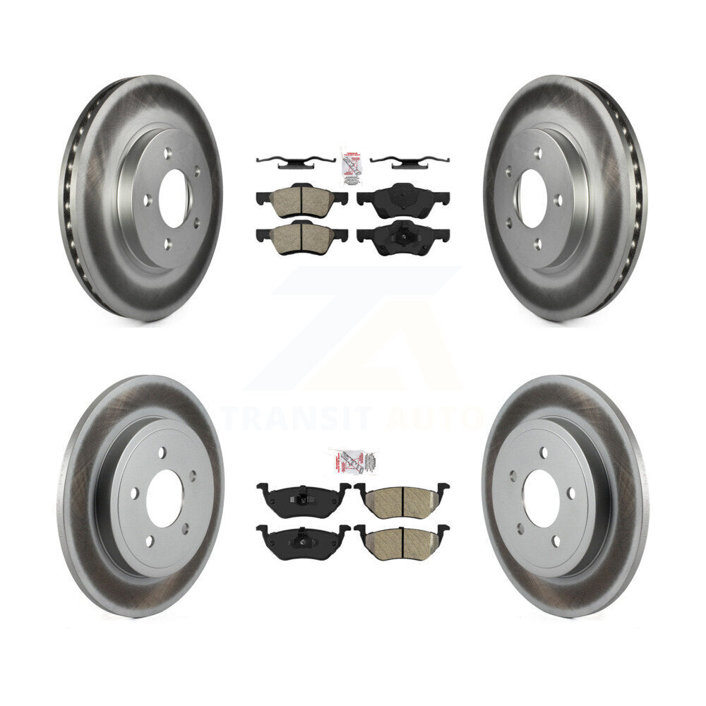 Disc Rotors and Semi-Metallic Brake Pads Kit-KGA-101857 - Kit.bestparts.ca Kit.bestparts.ca