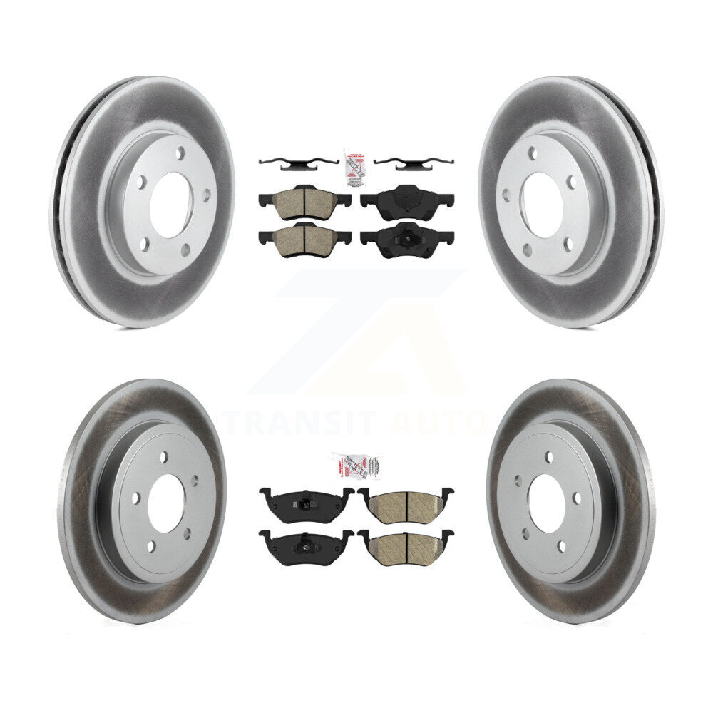 disc rotors and semi metallic brake pads-kga-101858 - Kit.bestparts.ca