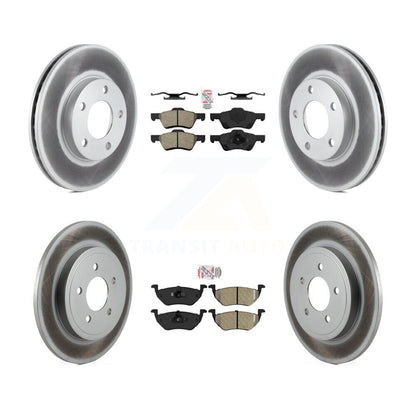 disc rotors and semi metallic brake pads-kga-101858 - Kit.bestparts.ca
