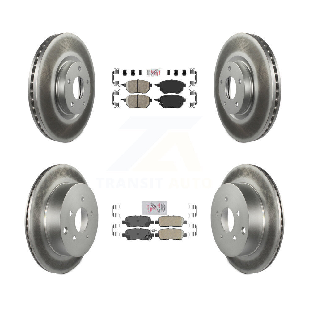 disc rotors and ceramic brake pads-kga-101870 - Kit.bestparts.ca