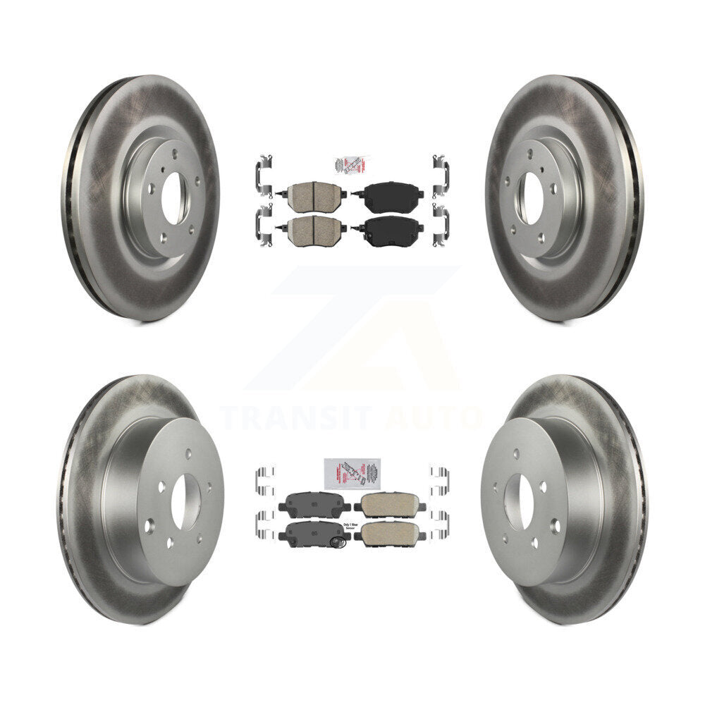 disc rotors and ceramic brake pads-kga-101899 - Kit.bestparts.ca