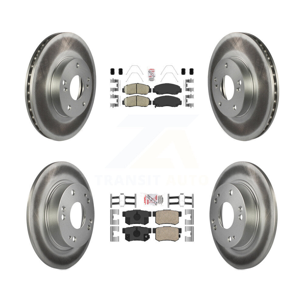 Disc Rotors and Ceramic Brake Pads Kit-KGA-101910 - Kit.bestparts.ca