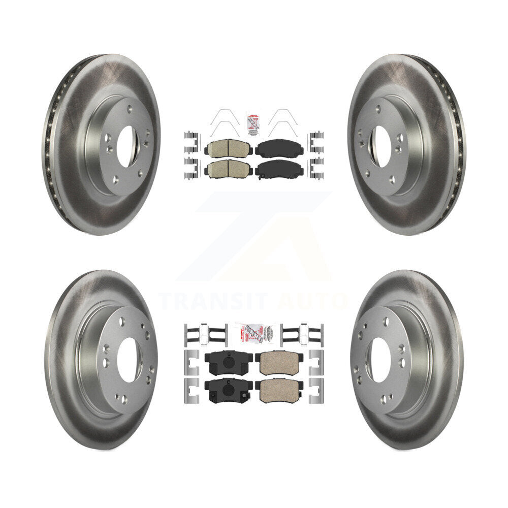 Disc Rotors and Ceramic Brake Pads Kit-KGA-101911 - Kit.bestparts.ca