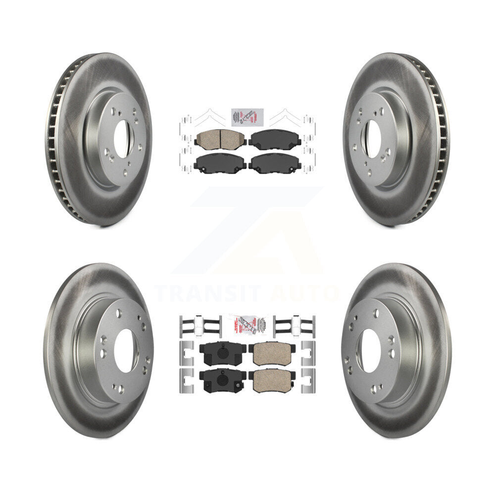 Disc Rotors and Ceramic Brake Pads Kit-KGA-101922 - Kit.bestparts.ca