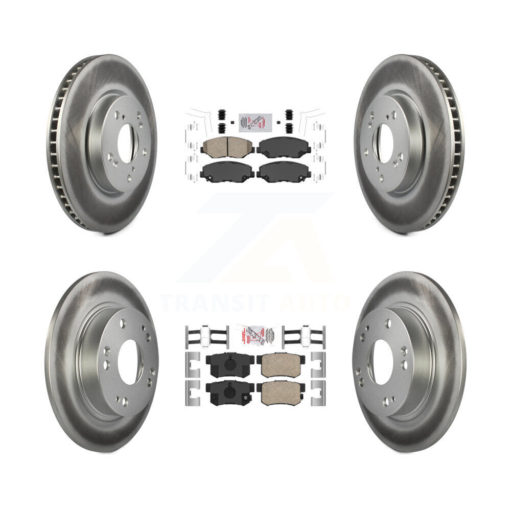 Disc Rotors and Ceramic Brake Pads Kit-KGA-101923 - Kit.bestparts.ca