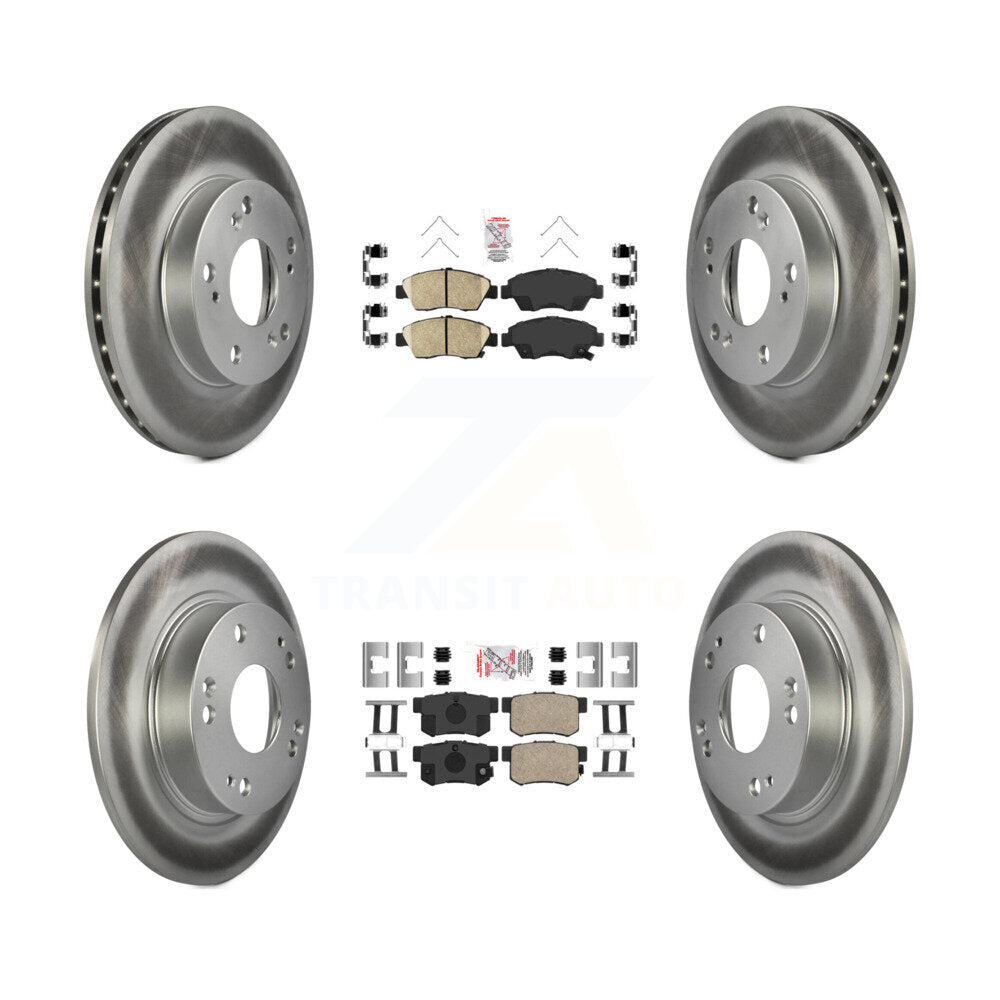 Disc Rotors and Ceramic Brake Pads Kit-KGA-101974 - Kit.bestparts.ca