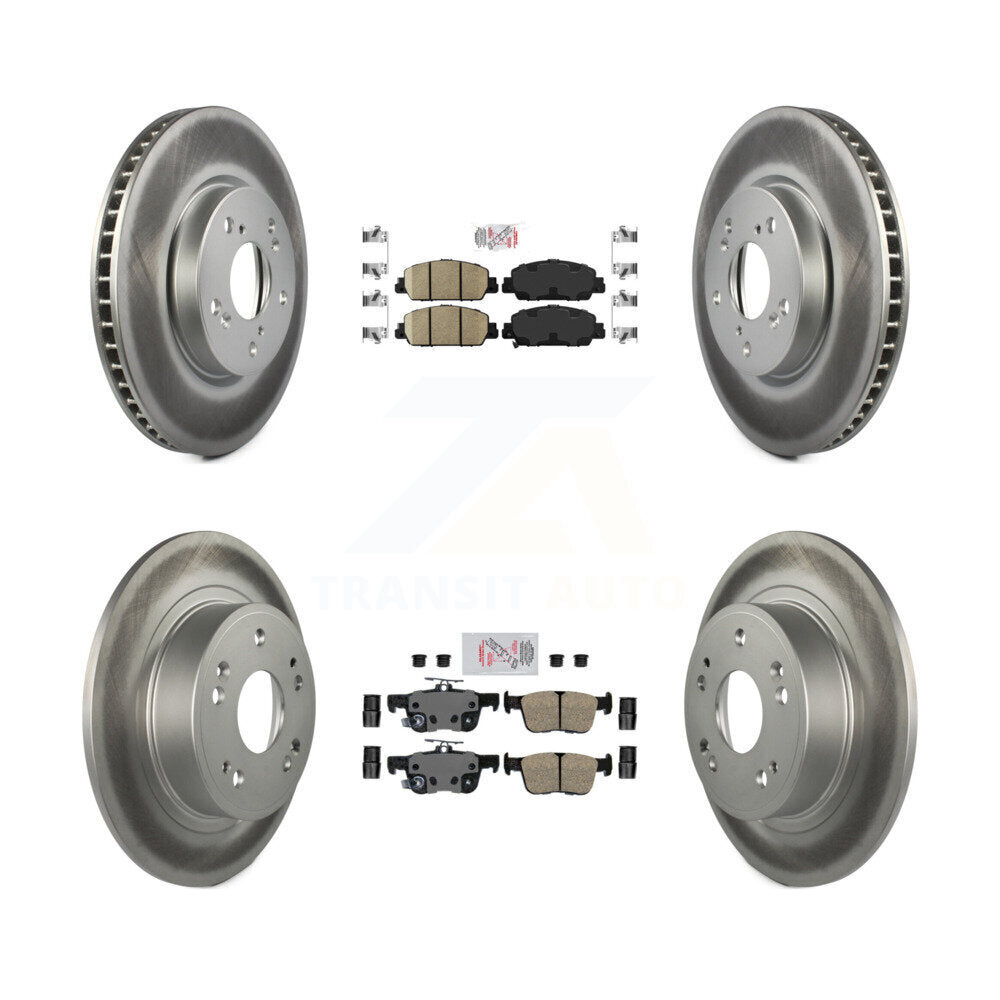 Disc Rotors and Ceramic Brake Pads Kit-KGA-102005 - Kit.bestparts.ca