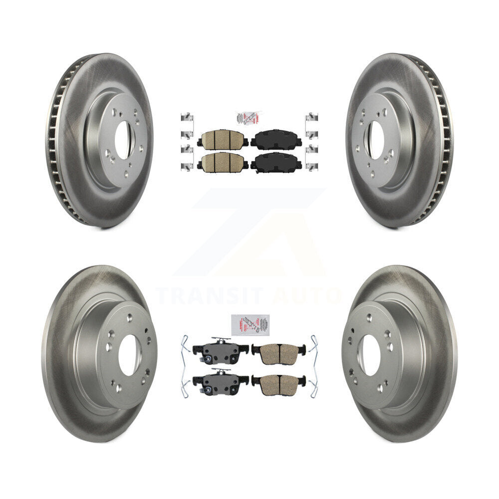 Disc Rotors and Ceramic Brake Pads Kit-KGA-102007 - Kit.bestparts.ca