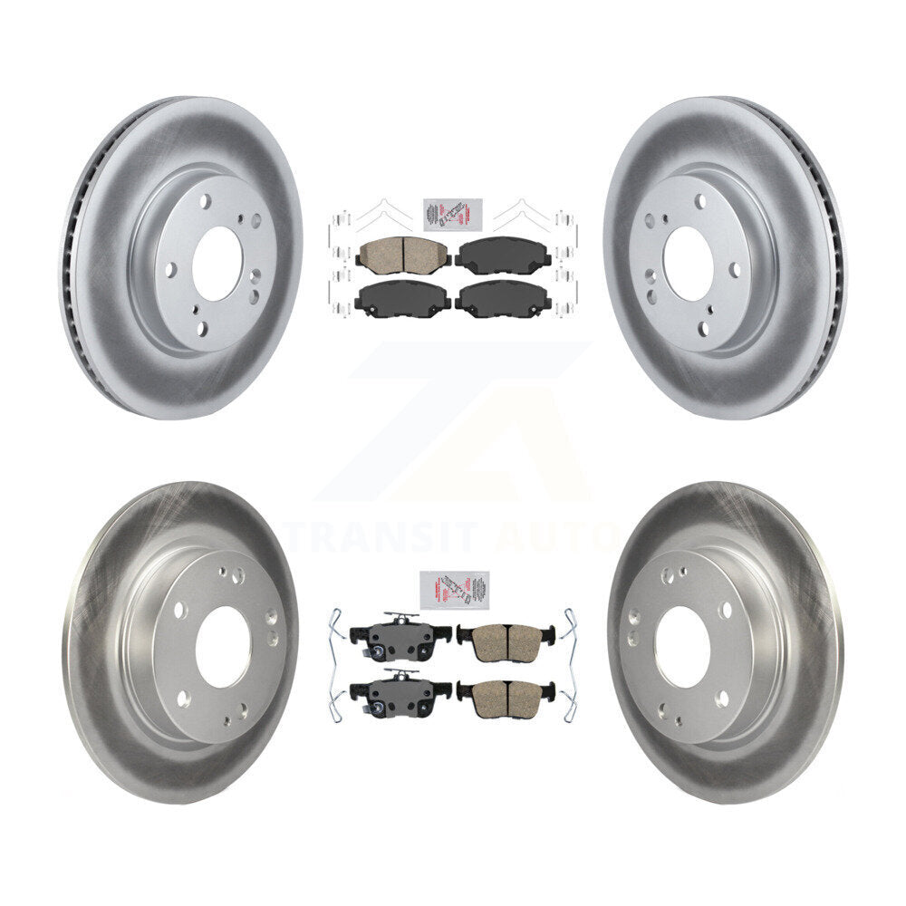 Disc Rotors and Ceramic Brake Pads Kit-KGA-102012 - Kit.bestparts.ca