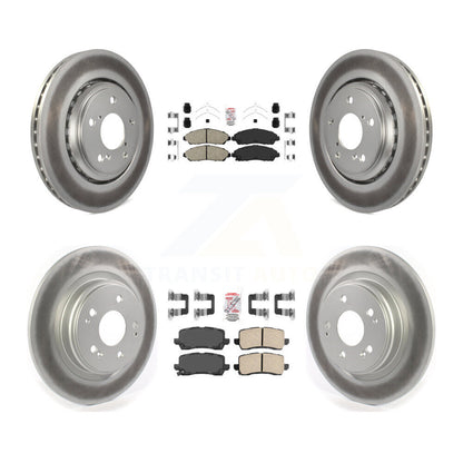 Disc Rotors and Ceramic Brake Pads Kit-KGA-102016 - Kit.bestparts.ca