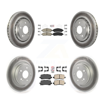Disc Rotors and Ceramic Brake Pads Kit-KGA-102017 - Kit.bestparts.ca