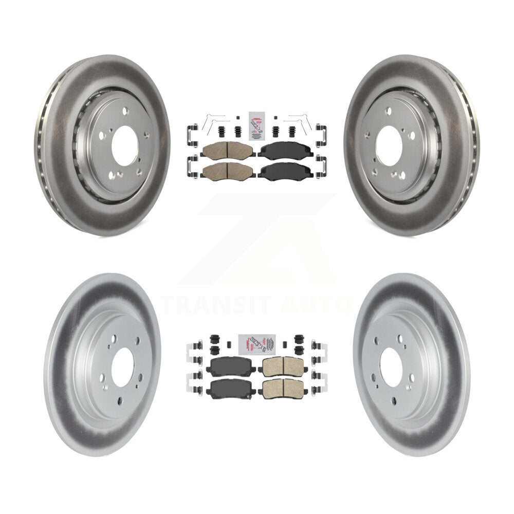 Disc Rotors and Ceramic Brake Pads Kit-KGA-102018 - Kit.bestparts.ca
