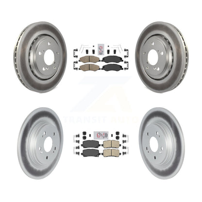 Disc Rotors and Ceramic Brake Pads Kit-KGA-102018 - Kit.bestparts.ca