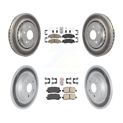 Disc Rotors and Ceramic Brake Pads Kit-KGA-102020 - Kit.bestparts.ca