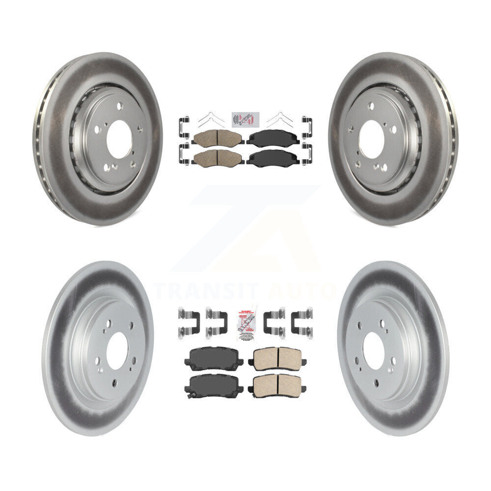 Disc Rotors and Ceramic Brake Pads Kit-KGA-102021 - Kit.bestparts.ca Kit.bestparts.ca