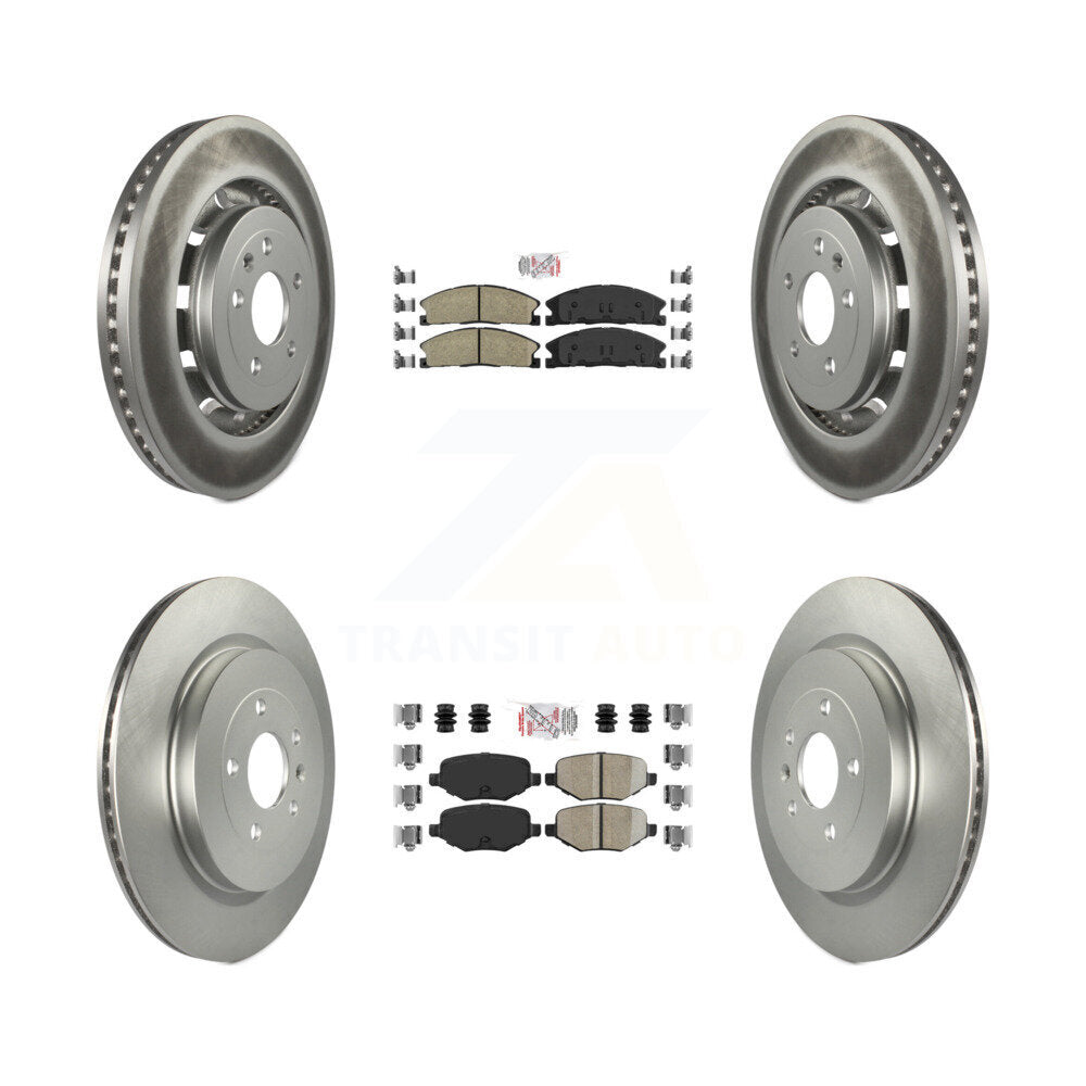 Disc Rotors and Ceramic Brake Pads Kit-KGA-102036 - Kit.bestparts.ca