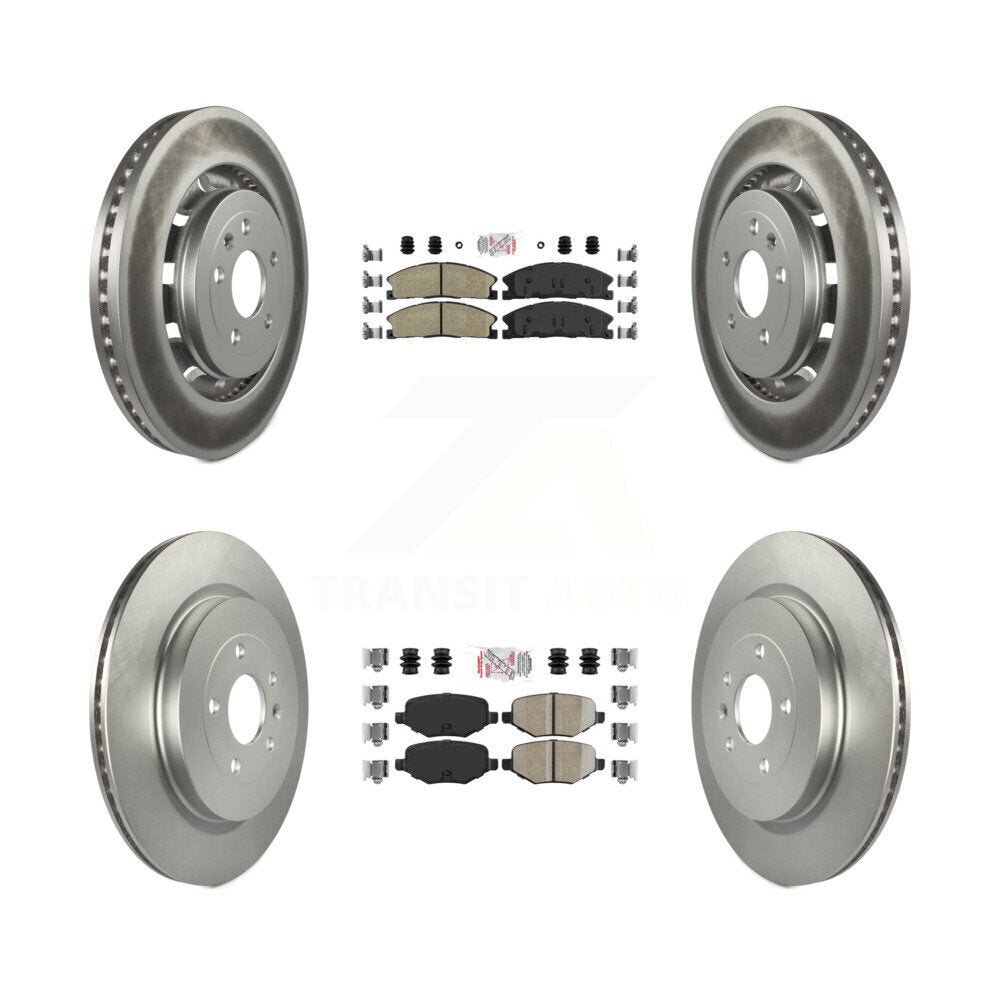Disc Rotors and Ceramic Brake Pads Kit-KGA-102037 - Kit.bestparts.ca Kit.bestparts.ca