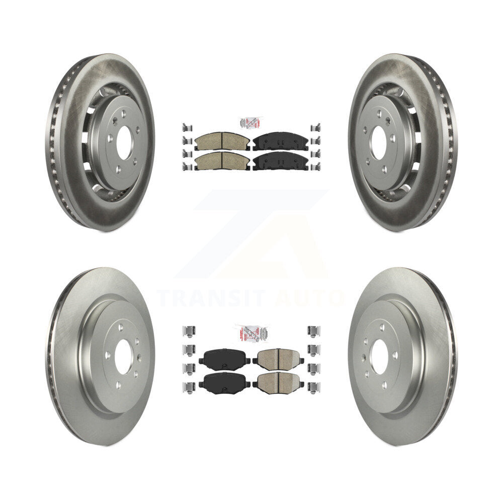 Disc Rotors and Ceramic Brake Pads Kit-KGA-102056 - Kit.bestparts.ca Kit.bestparts.ca