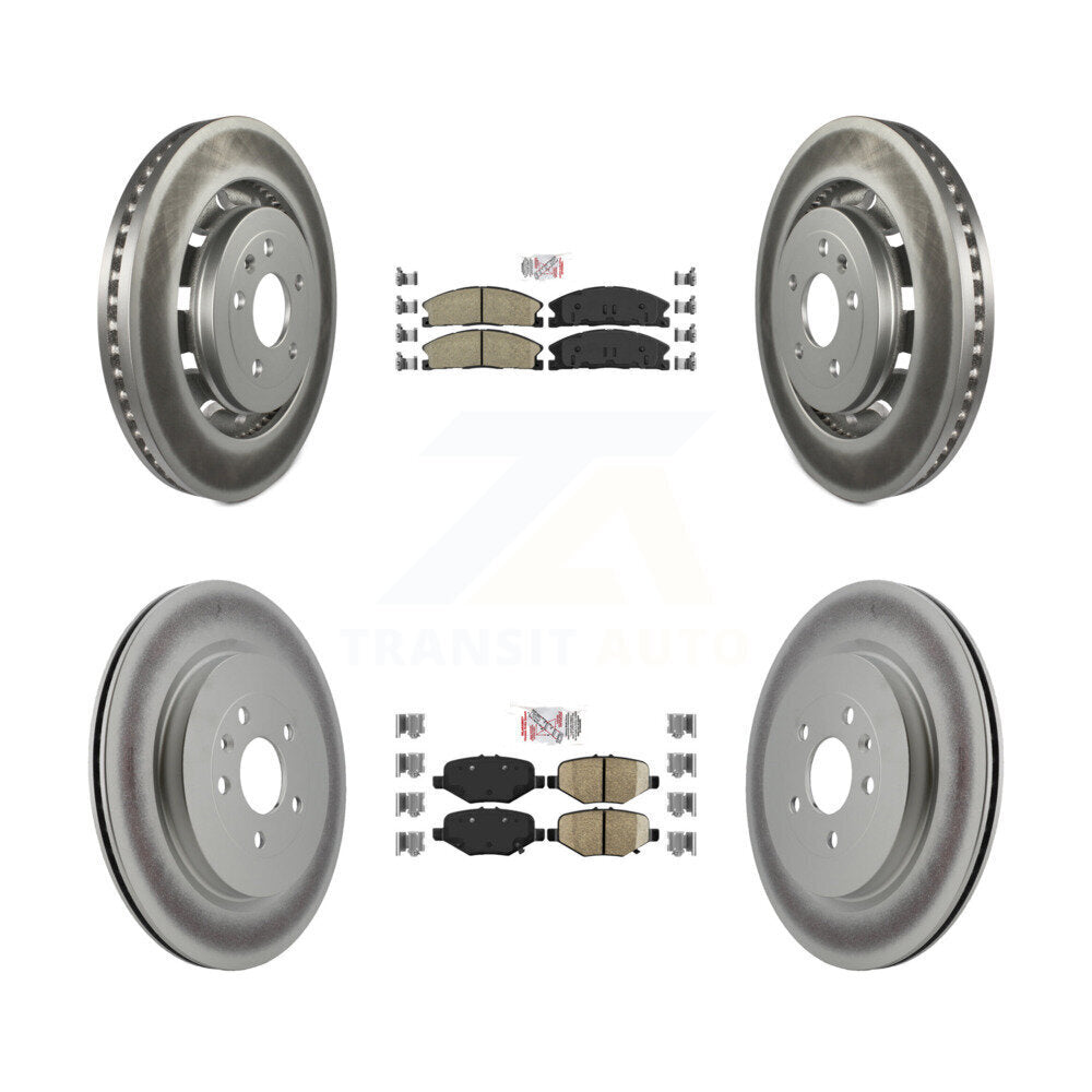Disc Rotors and Ceramic Brake Pads Kit-KGA-102065 - Kit.bestparts.ca Kit.bestparts.ca