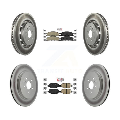 Disc Rotors and Ceramic Brake Pads Kit-KGA-102065 - Kit.bestparts.ca