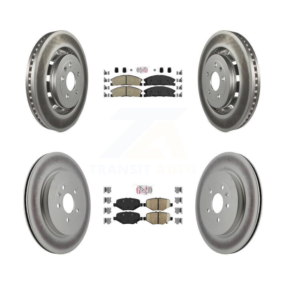Disc Rotors and Ceramic Brake Pads Kit-KGA-102066 - Kit.bestparts.ca Kit.bestparts.ca