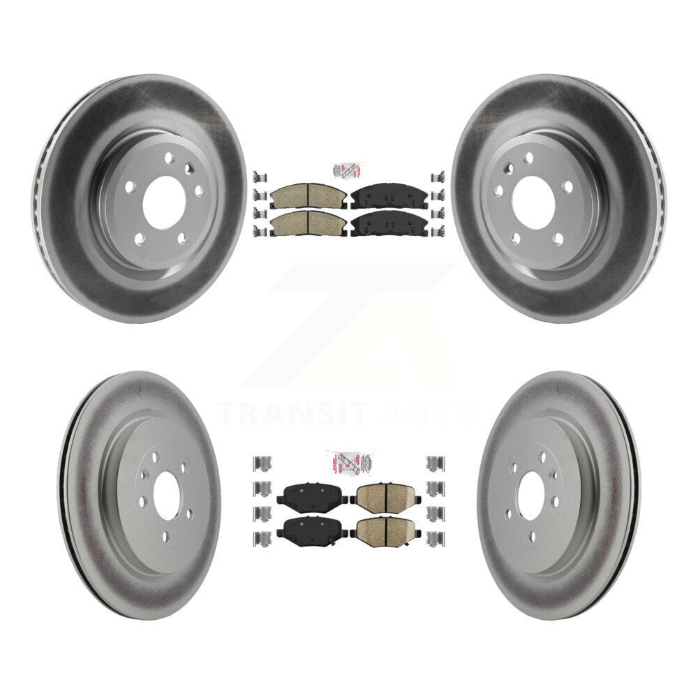 Disc Rotors and Ceramic Brake Pads Kit-KGA-102073 - Kit.bestparts.ca Kit.bestparts.ca