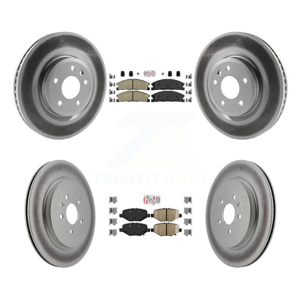 Disc Rotors and Ceramic Brake Pads Kit-KGA-102074 - Kit.bestparts.ca