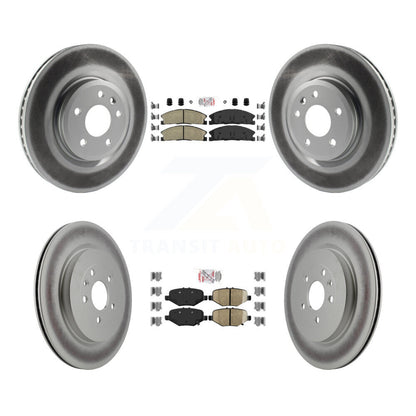 Disc Rotors and Ceramic Brake Pads Kit-KGA-102074 - Kit.bestparts.ca