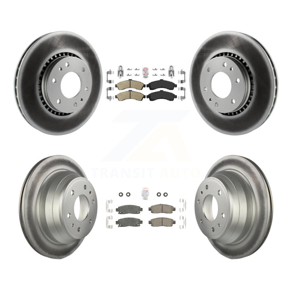 disc rotors and ceramic brake pads-kga-102084 - Kit.bestparts.ca