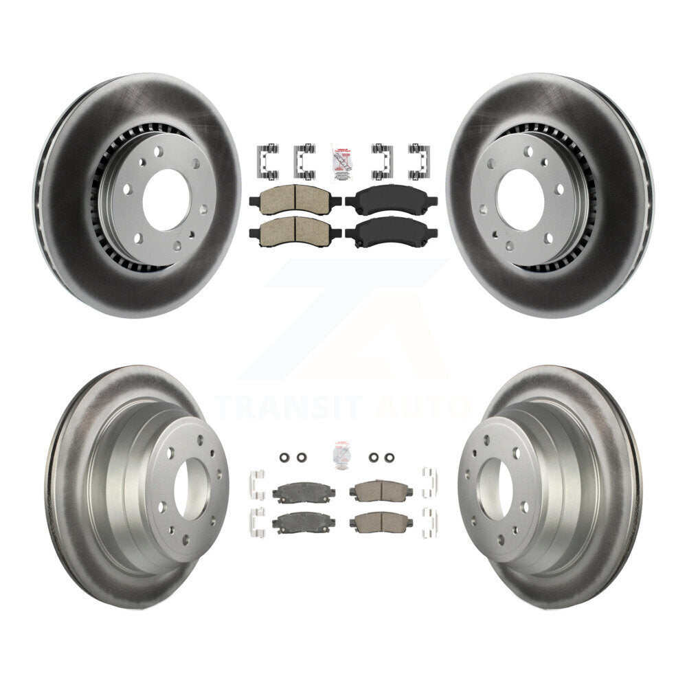 disc rotors and ceramic brake pads-kga-102086 - Kit.bestparts.ca