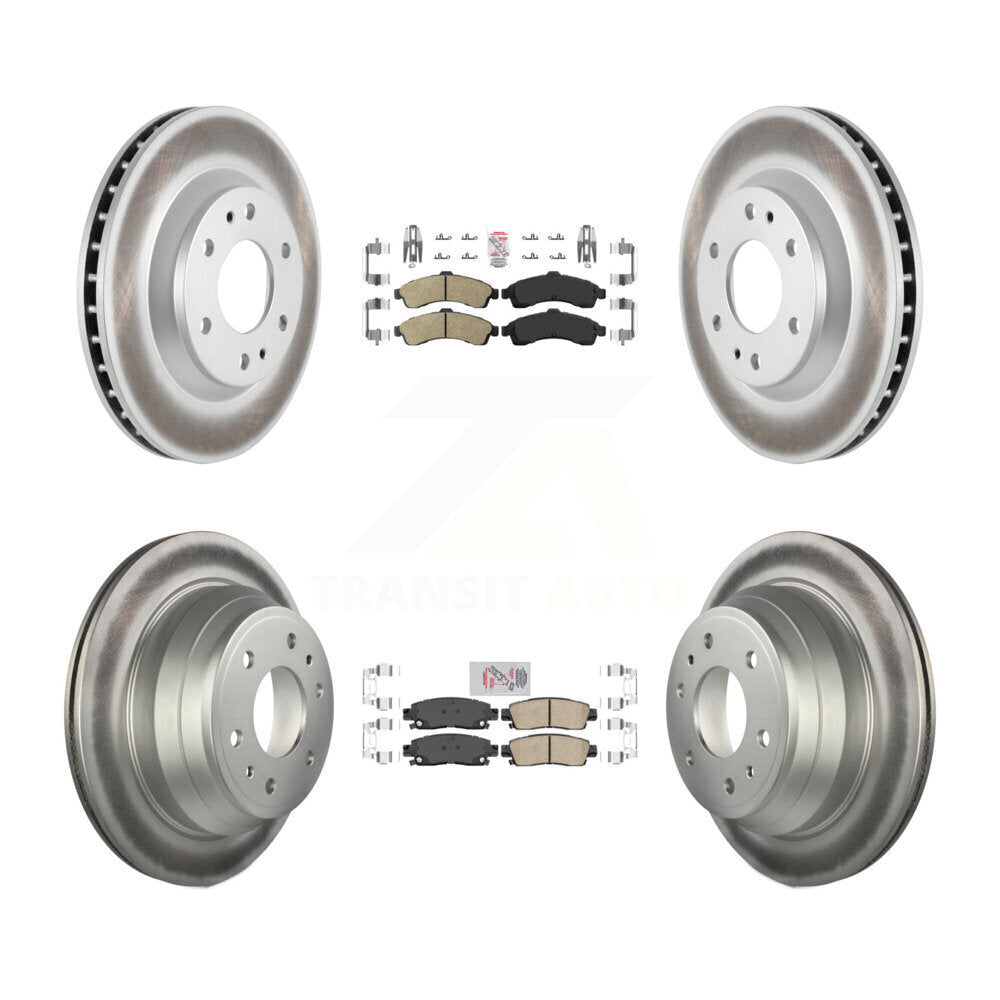 Disc Rotors and Ceramic Brake Pads Kit-KGA-102091 - Kit.bestparts.ca