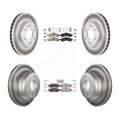 Disc Rotors and Ceramic Brake Pads Kit-KGA-102091 - Kit.bestparts.ca