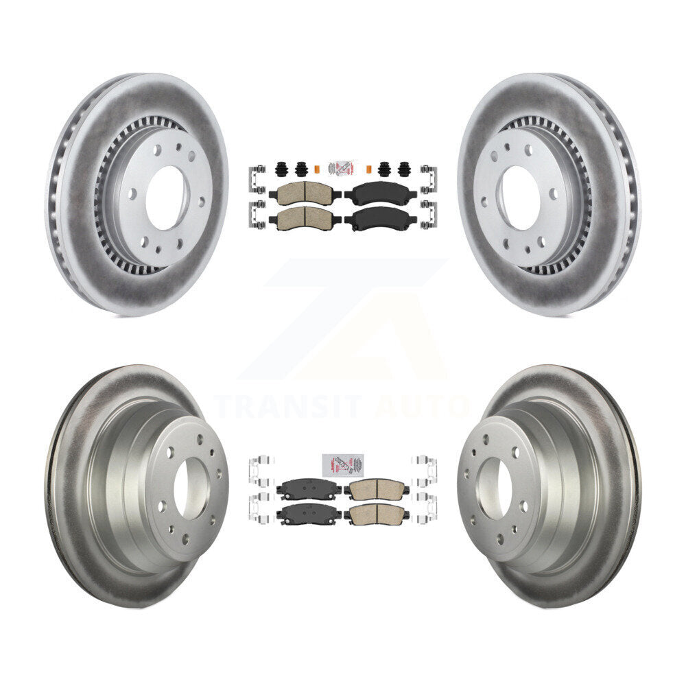 Disc Rotors and Ceramic Brake Pads Kit-KGA-102095 - Kit.bestparts.ca Kit.bestparts.ca