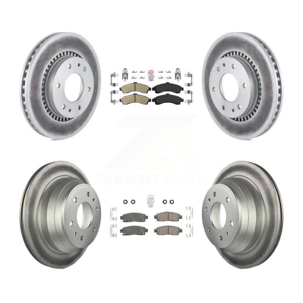Disc Rotors and Ceramic Brake Pads Kit-KGA-102096
